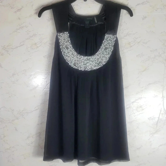 Rain Tops - Rain | Blouse | Black w/Accents | Size XL